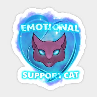 Emotional Support Cat Sticker